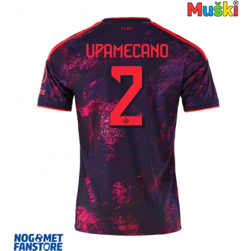 Bayern Munich Dayot Upamecano #2 Rezervni Dres 2026-27 Kratak Rukav
